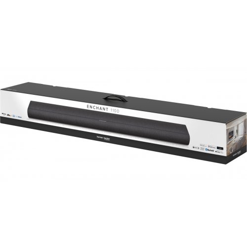 Саундбар Harman/Kardon Enchant 1100 (HKENCH1100BLKEP) Black купить в Украине: Киев, Днепр, Харьков, Одесса  | Низкая цена, отзывы, характеристики от TELEMART фото