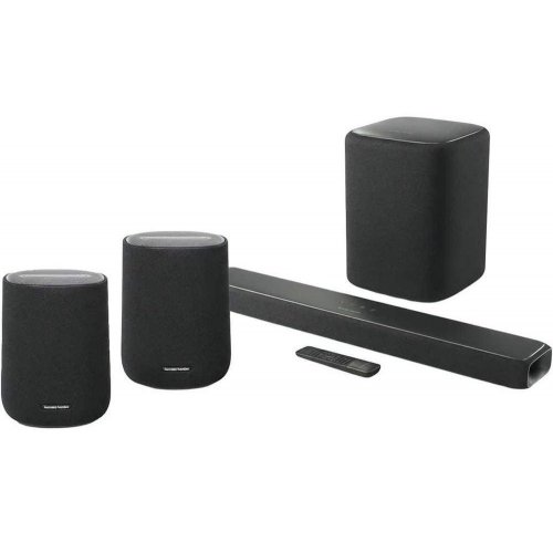 Акустична система Harman/Kardon Enchant 900 + Enchant Sub + Enchant Speaker x2 (HKENCH900W2SPKSUB) Black купити в Україні: Київ, Львів, Хмельницький, Тернопіль, Івано-Франківськ | Низька ціна, відгуки, характеристики від TELEMART фото