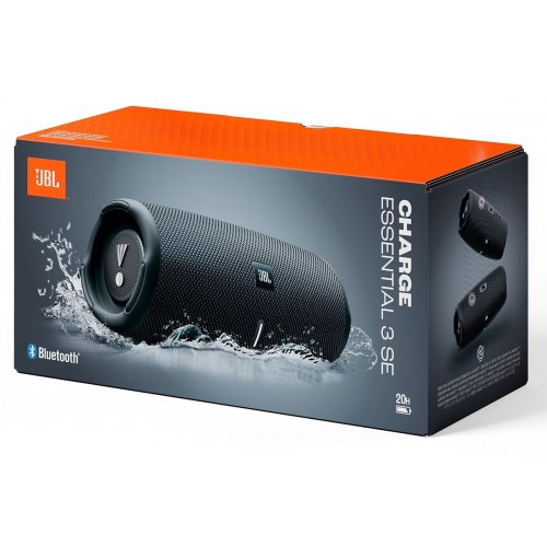 Портативна акустика JBL Charge Essential 3 SE (JBLCHARGEES3SE) Black купити в Україні: Київ, Львів, Хмельницький, Тернопіль, Івано-Франківськ | Низька ціна, відгуки, характеристики від TELEMART фото