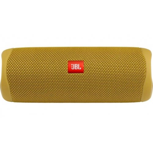 Портативная акустика JBL Flip 5 (JBLFLIP5YEL) Yellow купить в Украине: Киев, Днепр, Харьков, Одесса  | Низкая цена, отзывы, характеристики от TELEMART фото