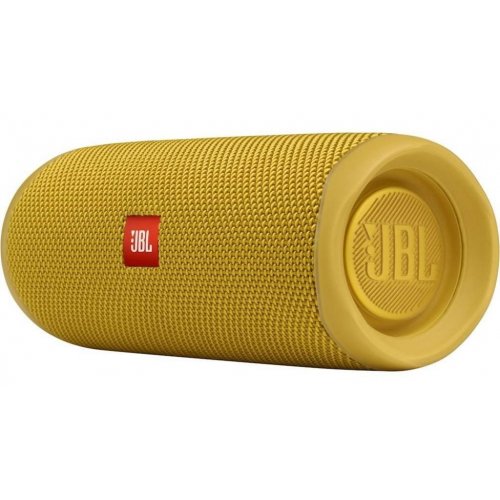 Портативная акустика JBL Flip 5 (JBLFLIP5YEL) Yellow купить в Украине: Киев, Днепр, Харьков, Одесса  | Низкая цена, отзывы, характеристики от TELEMART фото