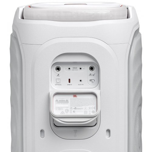 Портативна акустика JBL PartyBox 130 (JBLPB130WHTEP) White купити в Україні: Київ, Львів, Хмельницький, Тернопіль, Івано-Франківськ | Низька ціна, відгуки, характеристики від TELEMART фото