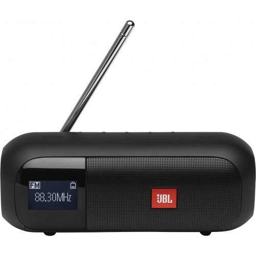 Портативна акустика JBL Tuner 2 (JBLTUNER2FMBLK) Black купити в Україні: Київ, Львів, Хмельницький, Тернопіль, Івано-Франківськ | Низька ціна, відгуки, характеристики від TELEMART фото