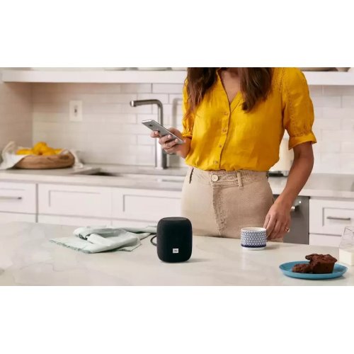 Акустична система JBL Link Music (JBLLINKMUSICBLKEU) Black купити в Україні: Київ, Львів, Хмельницький, Тернопіль, Івано-Франківськ | Низька ціна, відгуки, характеристики від TELEMART фото