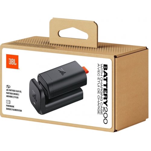 Акумулятор JBL Battery 200 with Charging Case (JBLBATT200CHRGCASE) Black купити в Україні: Київ, Львів, Хмельницький, Тернопіль, Івано-Франківськ | Низька ціна, відгуки, характеристики від TELEMART фото