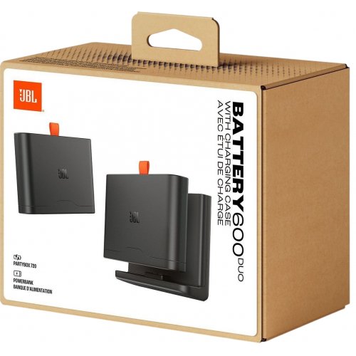 Зарядное устройство для колонок JBL Battery 600 (2 units) with charger (JBLBATT600X2CHCASE) Black купить в Украине: Киев, Днепр, Харьков, Одесса  | Низкая цена, отзывы, характеристики от TELEMART фото