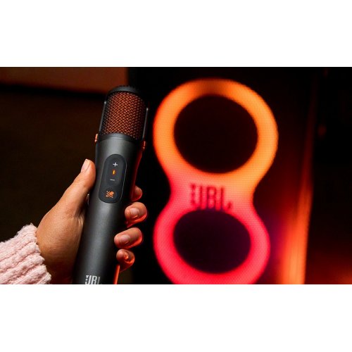 Бездротові караоке-мікрофони JBL EasySing Mics (JBLEASYSINGMICS) Black купити в Україні: Київ, Львів, Хмельницький, Тернопіль, Івано-Франківськ | Низька ціна, відгуки, характеристики від TELEMART фото