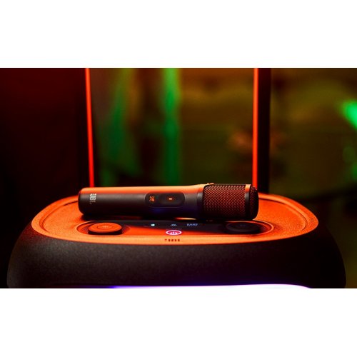 Бездротові караоке-мікрофони JBL EasySing Mics (JBLEASYSINGMICS) Black купити в Україні: Київ, Львів, Хмельницький, Тернопіль, Івано-Франківськ | Низька ціна, відгуки, характеристики від TELEMART фото
