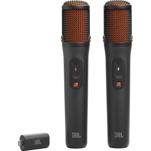 Бездротові караоке-мікрофони JBL EasySing Mics (JBLEASYSINGMICS) Black купити в Україні | Telemart фото