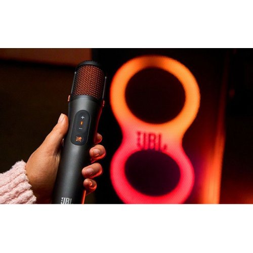 Бездротові караоке-мікрофони JBL EasySing Mics (JBLEASYSINGMICS) Black купити в Україні | Telemart фото