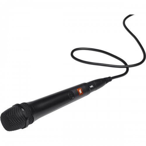 Мікрофон JBL PBM100 Wired Microphone (JBLPBM100BLK) Black купити в Україні: Київ, Львів, Хмельницький, Тернопіль, Івано-Франківськ | Низька ціна, відгуки, характеристики від TELEMART фото