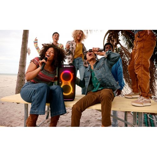 Бездротові караоке-мікрофони JBL PartyBox Wireless Mic (JBLPBWIRELESSMIC) Black купити в Україні: Київ, Львів, Хмельницький, Тернопіль, Івано-Франківськ | Низька ціна, відгуки, характеристики від TELEMART фото