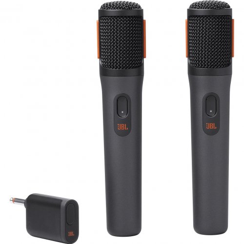 Беспроводные караоке-микрофоны JBL PartyBox Wireless Mic (JBLPBWIRELESSMIC) Black купить в Украине | Telemart фото