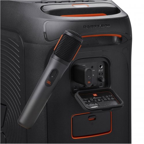 Беспроводные караоке-микрофоны JBL PartyBox Wireless Mic (JBLPBWIRELESSMIC) Black купить в Украине | Telemart фото