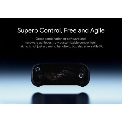 Уценка портативная игровая консоль AYANEO 3 16GB/512GB/LCD Starry Black (Витринный образец, 888618) купить в Украине: Киев, Днепр, Харьков, Одесса  | Низкая цена, отзывы, характеристики от TELEMART фото