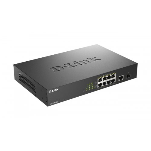 Мережевий комутатор D-Link DGS-1010MP купити в Україні: Київ, Львів, Хмельницький, Тернопіль, Івано-Франківськ | Низька ціна, відгуки, характеристики від TELEMART фото