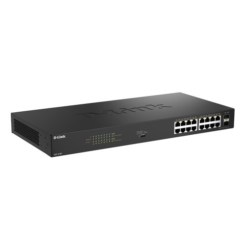 Мережевий комутатор D-Link DGS-1018P купити в Україні: Київ, Львів, Хмельницький, Тернопіль, Івано-Франківськ | Низька ціна, відгуки, характеристики від TELEMART фото
