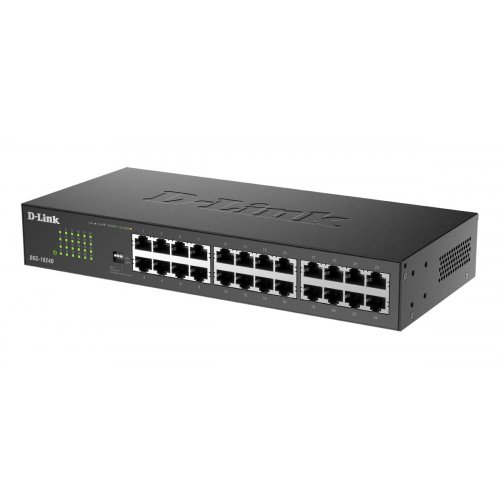 Мережевий комутатор D-Link DGS-1024D купити в Україні: Київ, Львів, Хмельницький, Тернопіль, Івано-Франківськ | Низька ціна, відгуки, характеристики від TELEMART фото