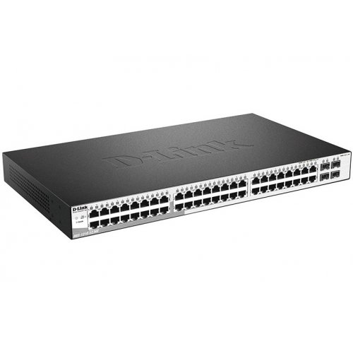 Мережевий комутатор D-Link DGS-1210-52/ME купити в Україні: Київ, Львів, Хмельницький, Тернопіль, Івано-Франківськ | Низька ціна, відгуки, характеристики від TELEMART фото