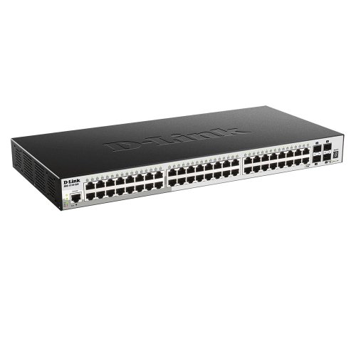 Мережевий комутатор D-Link DGS-1510-52X купити в Україні: Київ, Львів, Хмельницький, Тернопіль, Івано-Франківськ | Низька ціна, відгуки, характеристики від TELEMART фото