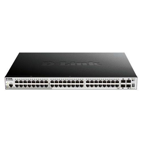 Мережевий комутатор D-Link DGS-1510-52XMP купити в Україні: Київ, Львів, Хмельницький, Тернопіль, Івано-Франківськ | Низька ціна, відгуки, характеристики від TELEMART фото