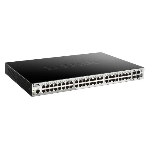Мережевий комутатор D-Link DGS-1510-52XMP купити в Україні: Київ, Львів, Хмельницький, Тернопіль, Івано-Франківськ | Низька ціна, відгуки, характеристики від TELEMART фото