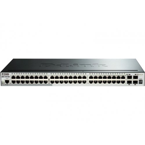 Мережевий комутатор D-Link DGS-1520-52 купити в Україні: Київ, Львів, Хмельницький, Тернопіль, Івано-Франківськ | Низька ціна, відгуки, характеристики від TELEMART фото