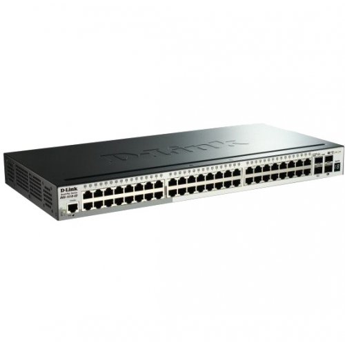 Мережевий комутатор D-Link DGS-1520-52 купити в Україні: Київ, Львів, Хмельницький, Тернопіль, Івано-Франківськ | Низька ціна, відгуки, характеристики від TELEMART фото