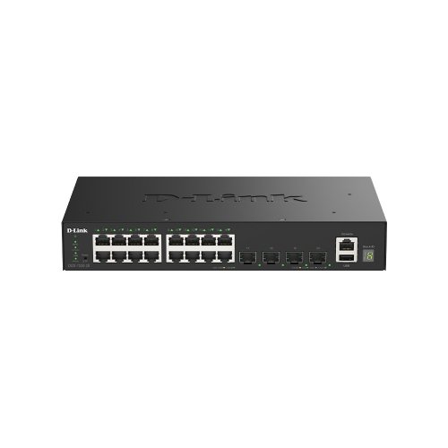 Сетевой коммутатор D-Link DGS-1530-20 купить в Украине: Киев, Днепр, Харьков, Одесса  | Низкая цена, отзывы, характеристики от TELEMART фото