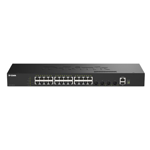 Сетевой коммутатор D-Link DGS-1530-28 купить в Украине: Киев, Днепр, Харьков, Одесса  | Низкая цена, отзывы, характеристики от TELEMART фото