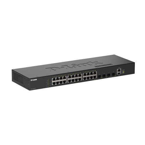 Сетевой коммутатор D-Link DGS-1530-28 купить в Украине: Киев, Днепр, Харьков, Одесса  | Низкая цена, отзывы, характеристики от TELEMART фото