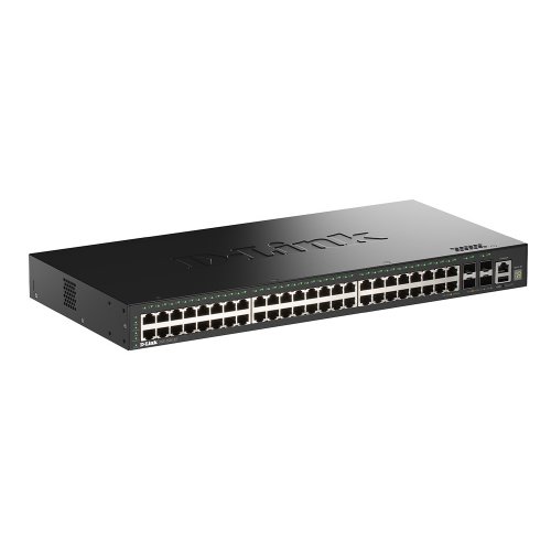 Сетевой коммутатор D-Link DGS-1530-52 купить в Украине: Киев, Днепр, Харьков, Одесса  | Низкая цена, отзывы, характеристики от TELEMART фото