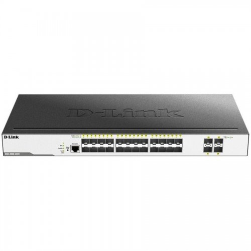 Сетевой коммутатор D-Link DGS-3000-28XS купить в Украине: Киев, Днепр, Харьков, Одесса  | Низкая цена, отзывы, характеристики от TELEMART фото
