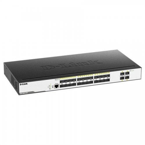 Сетевой коммутатор D-Link DGS-3000-28XS купить в Украине: Киев, Днепр, Харьков, Одесса  | Низкая цена, отзывы, характеристики от TELEMART фото
