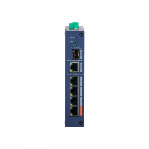 Мережевий комутатор Dahua DH-CHS4106-4ET-60 PoE купити в Україні: Київ, Львів, Хмельницький, Тернопіль, Івано-Франківськ | Низька ціна, відгуки, характеристики від TELEMART фото