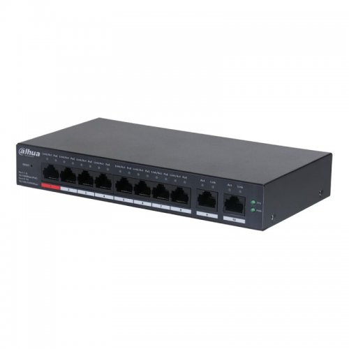 Мережевий комутатор Dahua DH-CS4010-8ET-110 купити в Україні: Київ, Львів, Хмельницький, Тернопіль, Івано-Франківськ | Низька ціна, відгуки, характеристики від TELEMART фото