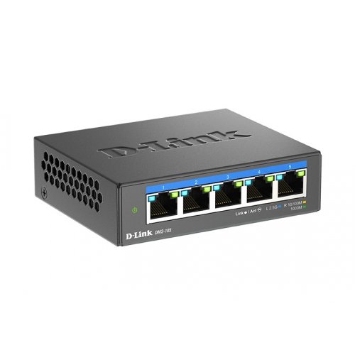 Сетевой коммутатор D-Link DMS-105 купить в Украине: Киев, Днепр, Харьков, Одесса  | Низкая цена, отзывы, характеристики от TELEMART фото