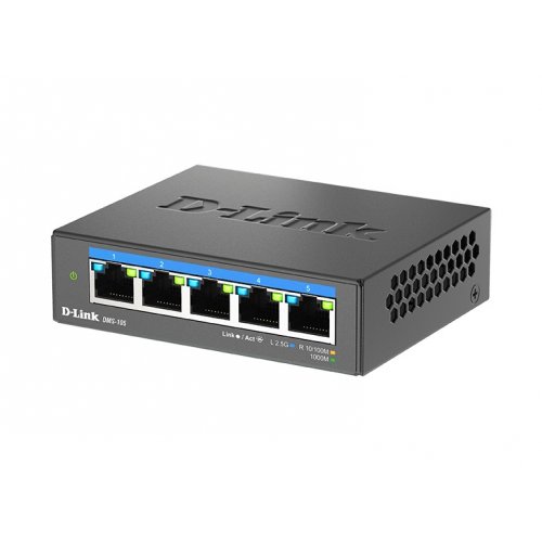 Сетевой коммутатор D-Link DMS-105 купить в Украине: Киев, Днепр, Харьков, Одесса  | Низкая цена, отзывы, характеристики от TELEMART фото
