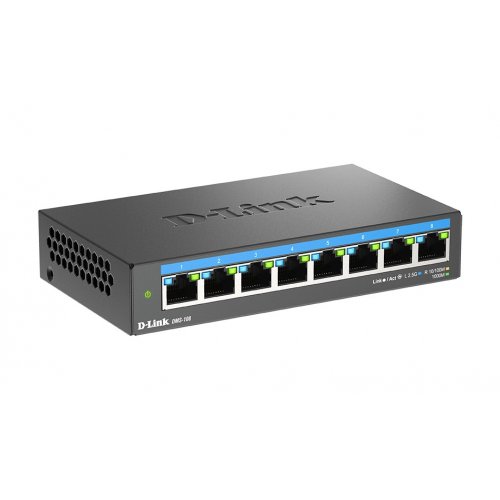 Сетевой коммутатор D-Link DMS-108 купить в Украине: Киев, Днепр, Харьков, Одесса  | Низкая цена, отзывы, характеристики от TELEMART фото