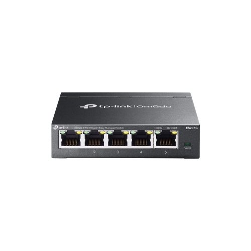 Мережевий комутатор TP-LINK Omada ES205G купити в Україні: Київ, Львів, Хмельницький, Тернопіль, Івано-Франківськ | Низька ціна, відгуки, характеристики від TELEMART фото