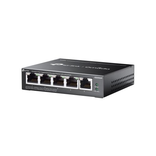 Мережевий комутатор TP-LINK Omada ES205GP купити в Україні: Київ, Львів, Хмельницький, Тернопіль, Івано-Франківськ | Низька ціна, відгуки, характеристики від TELEMART фото