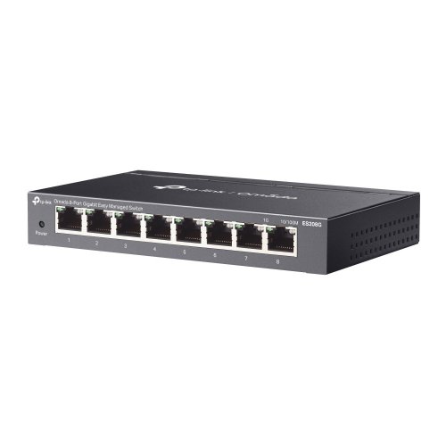 Мережевий комутатор TP-LINK Omada ES208G купити в Україні: Київ, Львів, Хмельницький, Тернопіль, Івано-Франківськ | Низька ціна, відгуки, характеристики від TELEMART фото