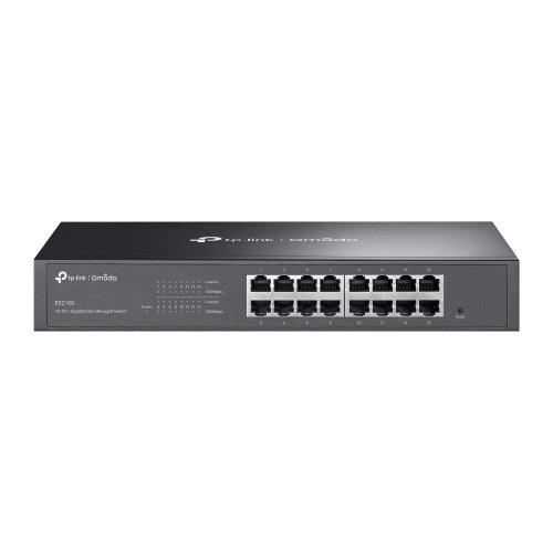 Мережевий комутатор TP-LINK Omada ES216G купити в Україні: Київ, Львів, Хмельницький, Тернопіль, Івано-Франківськ | Низька ціна, відгуки, характеристики від TELEMART фото