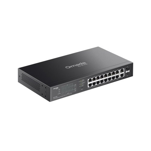 Мережевий комутатор TP-LINK Omada ES220GP купити в Україні: Київ, Львів, Хмельницький, Тернопіль, Івано-Франківськ | Низька ціна, відгуки, характеристики від TELEMART фото