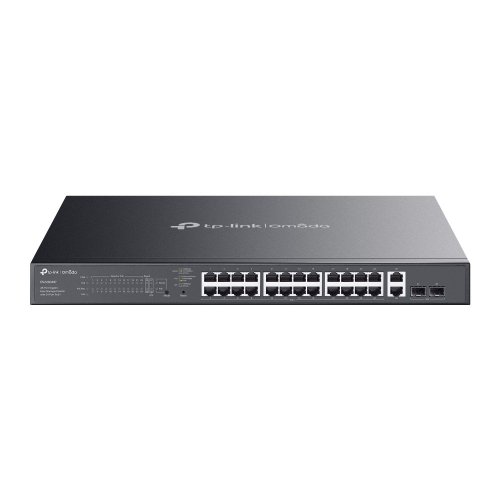 Мережевий комутатор TP-LINK Omada ES228GMP купити в Україні: Київ, Львів, Хмельницький, Тернопіль, Івано-Франківськ | Низька ціна, відгуки, характеристики від TELEMART фото