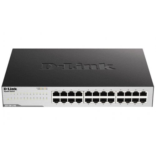 Сетевой коммутатор D-Link GO-SW-24G купить в Украине: Киев, Днепр, Харьков, Одесса  | Низкая цена, отзывы, характеристики от TELEMART фото