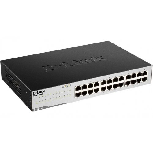 Сетевой коммутатор D-Link GO-SW-24G купить в Украине: Киев, Днепр, Харьков, Одесса  | Низкая цена, отзывы, характеристики от TELEMART фото