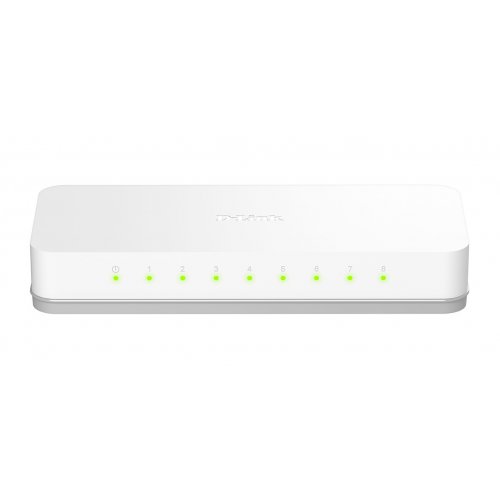 Сетевой коммутатор D-Link GO-SW-8E купить в Украине: Киев, Днепр, Харьков, Одесса  | Низкая цена, отзывы, характеристики от TELEMART фото