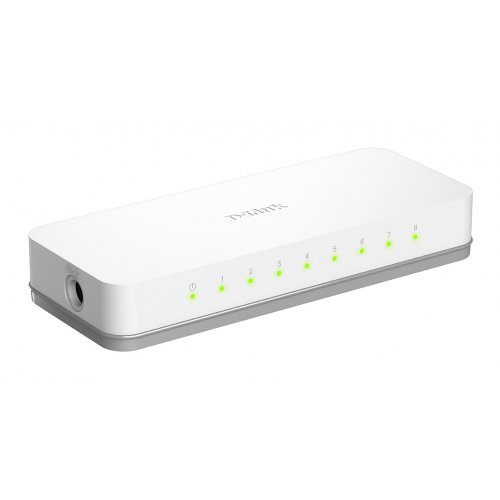 Сетевой коммутатор D-Link GO-SW-8E купить в Украине: Киев, Днепр, Харьков, Одесса  | Низкая цена, отзывы, характеристики от TELEMART фото