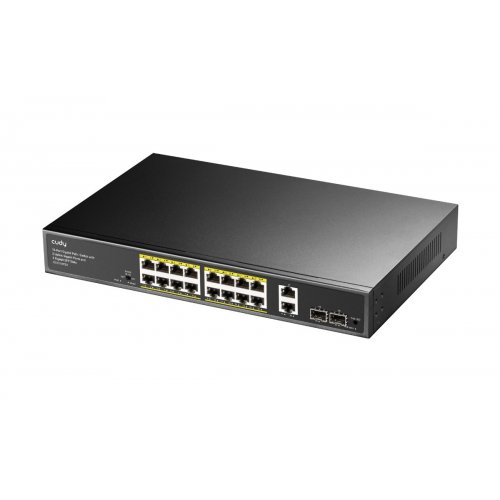 Сетевой коммутатор Cudy GS1018PS2 Black купить в Украине: Киев, Днепр, Харьков, Одесса  | Низкая цена, отзывы, характеристики от TELEMART фото